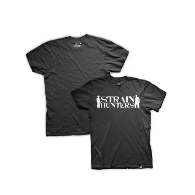 Strain Hunters T-Shirt - Black