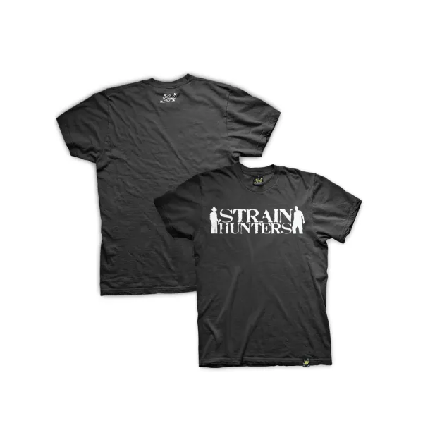 Strain Hunters T-Shirt - Black