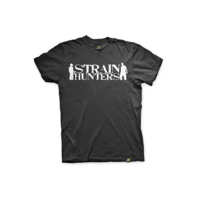 Strain Hunters T-Shirt - Black