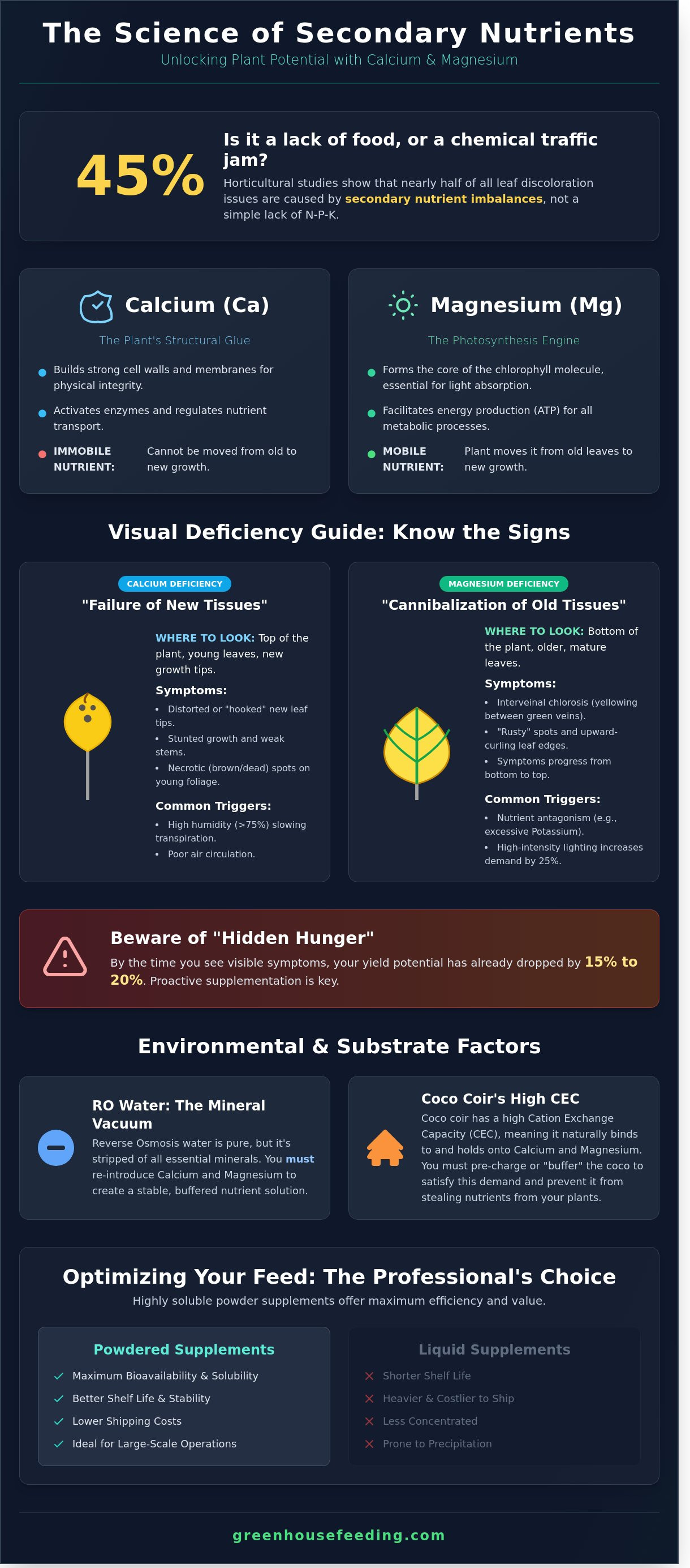 What is a Calcium Magnesium Supplement for Plants? The Grower’s Guide infographic